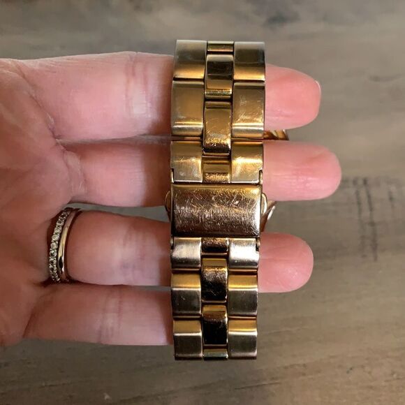 Marc by Marc Jacobs BLADE CHRONOGRAPH ROSE DIAL LADIES WATCH MBM3102 - Picture 3 of 3